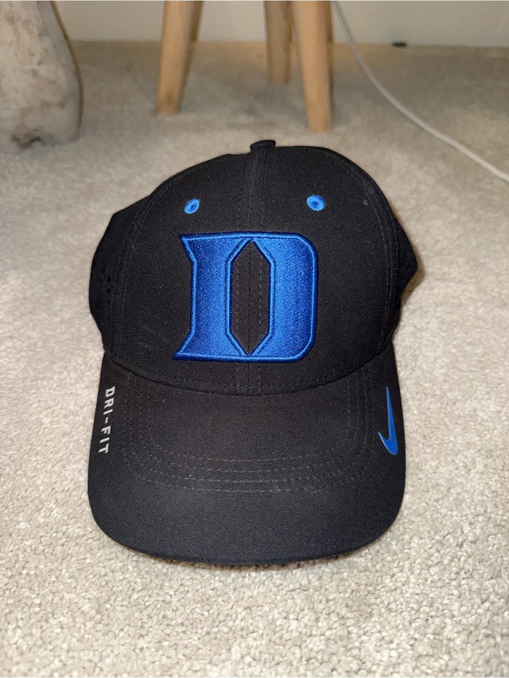 EUC Nike Dri-Fit Duke Devils Legacy91 Fitted University Cap Hat